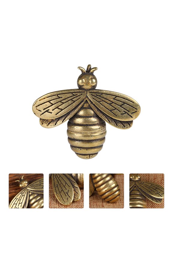Retro Punk Style Bee Charm Pendant Keychain Accessories For Friends Family 1Pcs