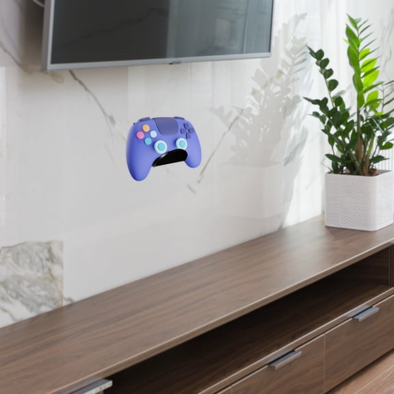 CIMAXIC Black Acrylic Wall Mount Game Controller Holder for Space Saving Storage