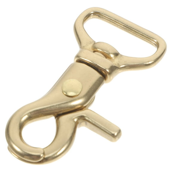CIMAXIC Brass Lobster Clasp Trigger Snap Hook Swivel Hook for Straps Brass Trigger Snap Hook