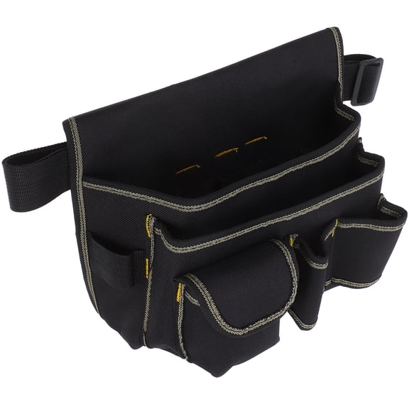 CIMAXIC Carpenter Tool Bags For Electronic Repairs Black Oxford Cloth Waterproof 1Pcs