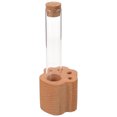 CIMAXIC Cat Whisker Collector with Wood Base Keepsake Glass Test Tube ...