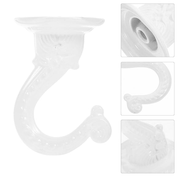 CIMAXIC Ceiling Wall Mount Hook Home Office 4 Sets