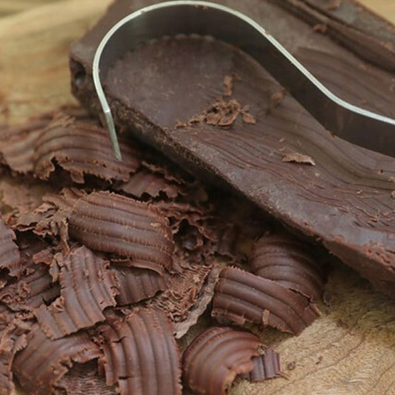 CIMAXIC Grating Chocolate Cheese Planer Scraper Silver 2Pcs