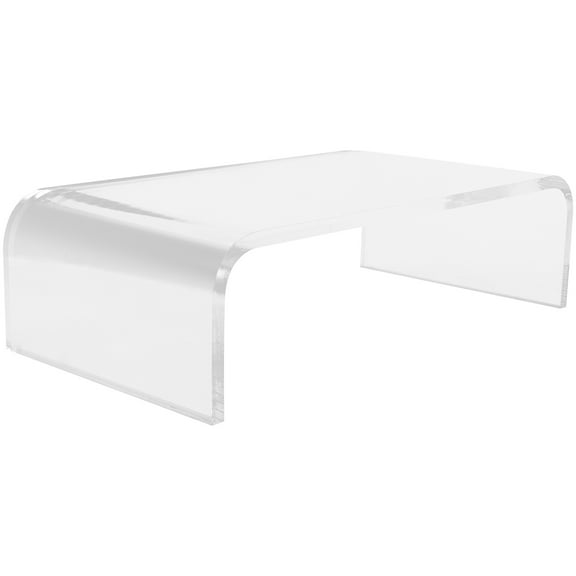 CIMAXIC Back to School Monitor Stands For Desk Acrylic Monitor Stand Riser Transparent 1Pack