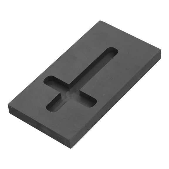 CIMAXIC Cross Design Graphite Ingot Mold for Extreme Conditions 1Pack