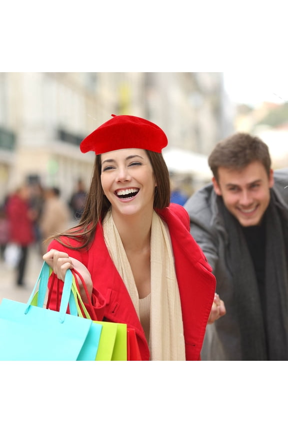 Dating Beret Hats Artist Hat Style Acrylic Fiber 1Pcs Winter Cold Resistance