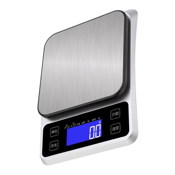 CIMAXIC Digital Food Scale Stainless Steel Kitchen Scale for Home Baking and Jewelry Weighing