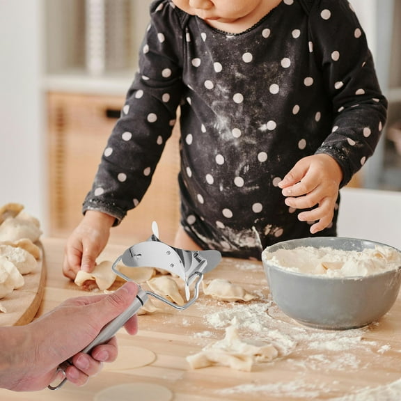 CIMAXIC Dumpling Press Stainless Steel Tool For Gyoza Making At Home 1Set