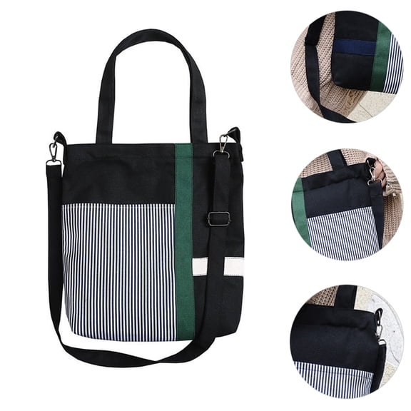 CIMAXIC Women's Canvas Crossbody Bag Large Capacity with Adjustable Strap and Smooth Finish for Everyday Use