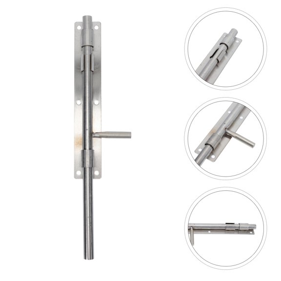 CIMAXIC Reinforced Stainless Steel Gate Bolt Lock for Doors and Fences