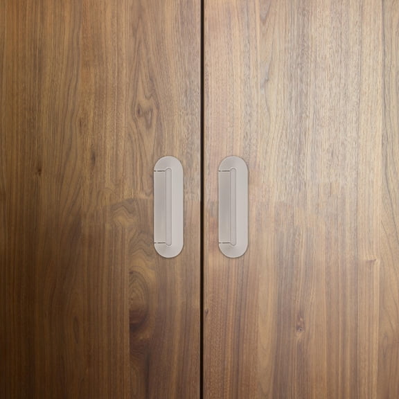 CIMAXIC flat handle Brushed Nickel Zinc Alloy Ultra-Thin Cabinet Door Pull