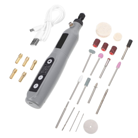 CIMAXIC 1Set Handheld Engraving Machine Electric Engraver Pen with Comfortable Grip and Adjustable Speed