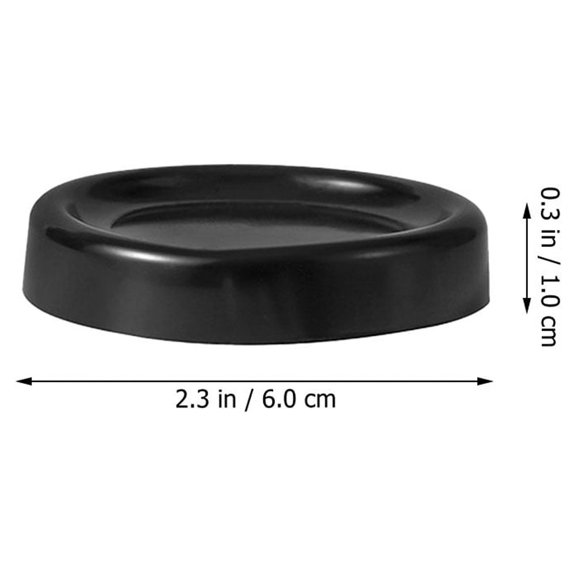 CIMAXIC Washing Machine Lifter Pad Washer Dryer Stabilizer Pads Black PVC