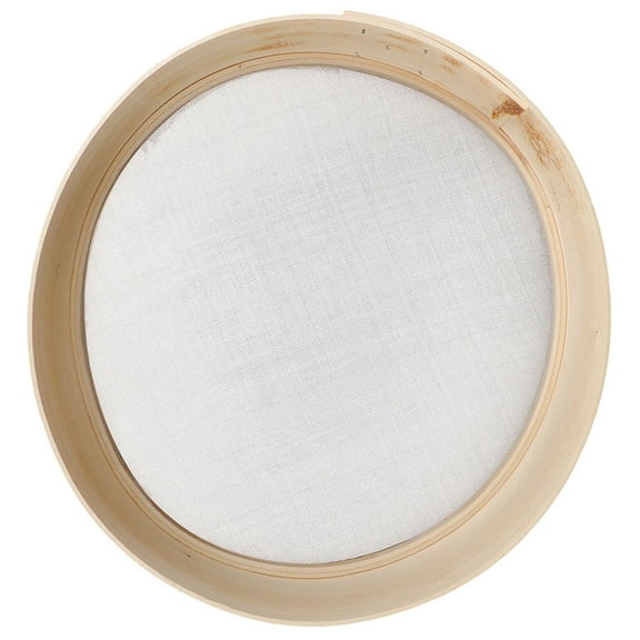 CIMAXIC Flour Sieve Baking Tool Wood Filtration Kitchen Tools 1Pack