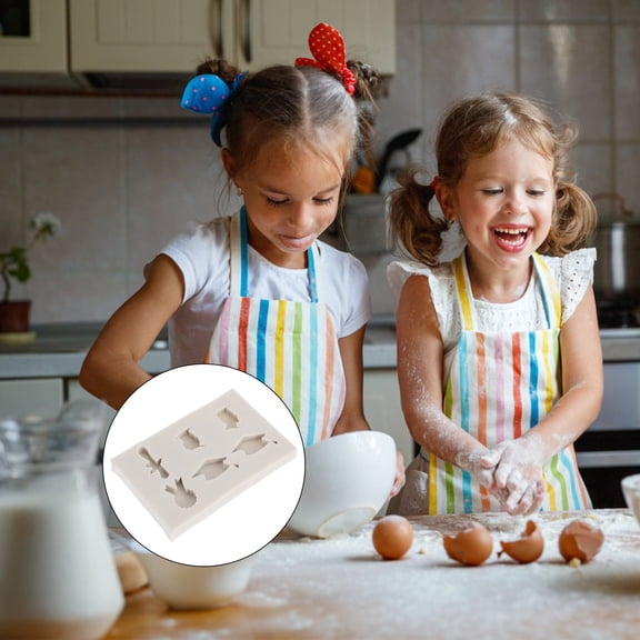 CIMAXIC 2Pcs Graduation Season Mold Silicone Fondant Icing Mold Baking for DIY Cake Decoration