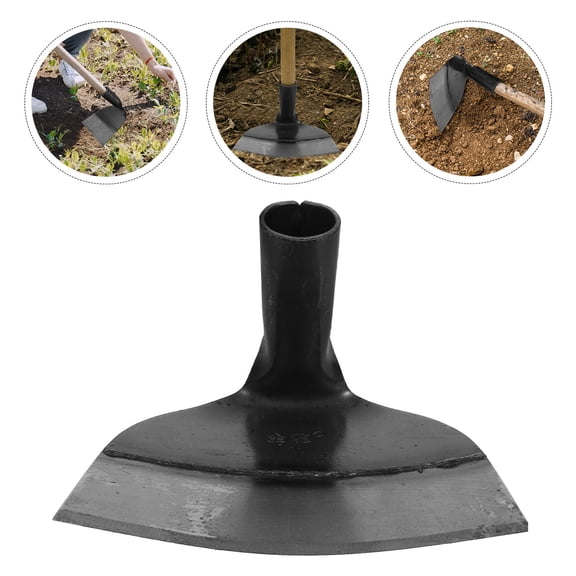 CIMAXIC Garden Hoe Head Manganese Steel 1Pack for Gardening and Farming Activities