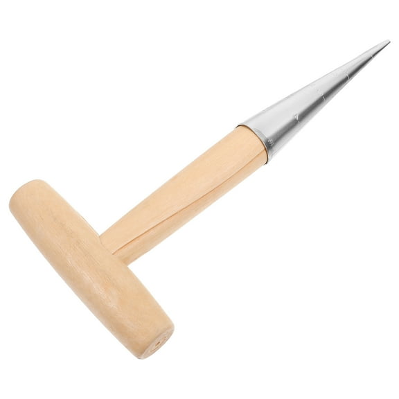 CIMAXIC Beige Garden Hand Tool Soil Digger Comfortable Ergonomic Handle for Gardening