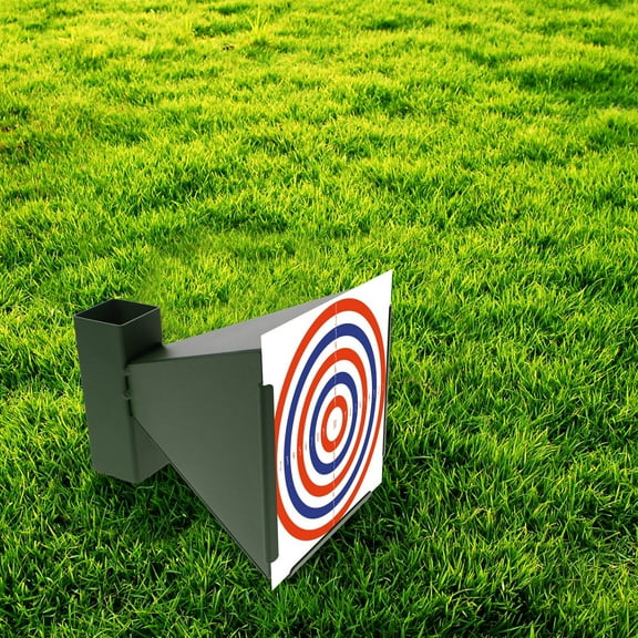 CIMAXIC Green Steel Target Installation Storage Box Portable for Outdoor Target Practice