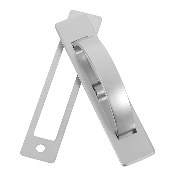 CIMAXIC Modern Invisible Drawer Pull Zinc Alloy Handle for Furniture with Sleek Concealed Design