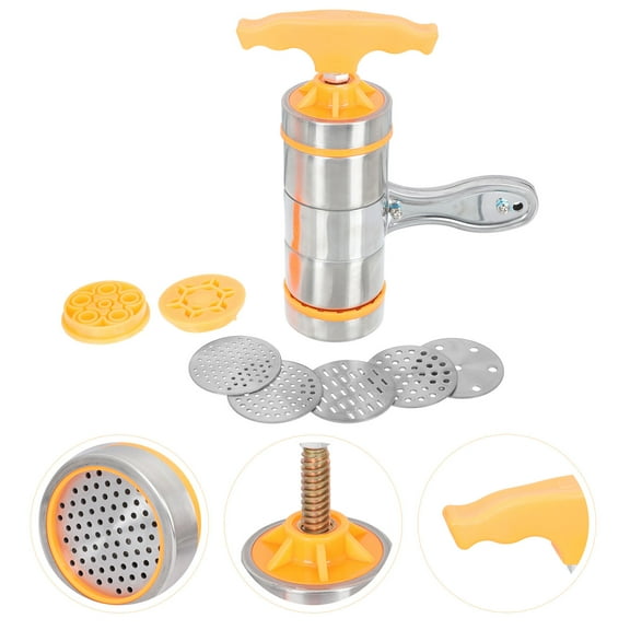 CIMAXIC Press Noodle Making Tool Stainless Steel Noodle Making Tools Home Use 1 Set