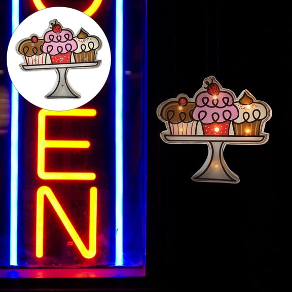 CIMAXIC Flashing LED Wall Light Decor with Fine Workmanship and Iron Build