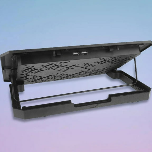 CIMAXIC Laptop Cooler Black with Quiet Fan and Sturdy Build to Prevent Overheating