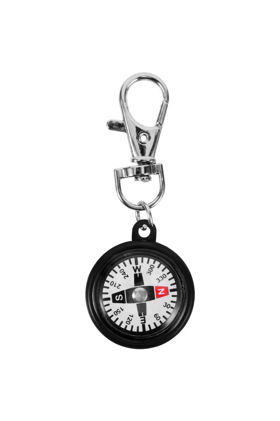 Mini Compass for Hiking Key Chain Compass in Assorted Color 1Pack