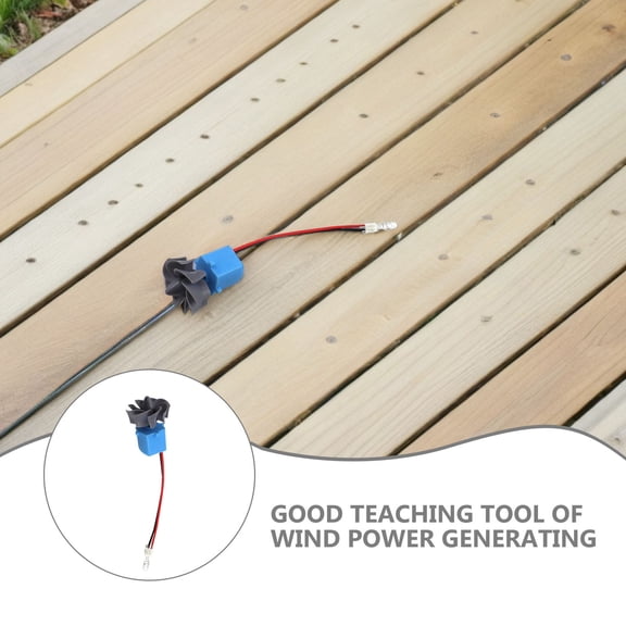 CIMAXIC Assorted Color Small Wind Turbine Generator Kit for Experiment