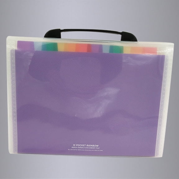 CIMAXIC Expanding Accordion File Folder with 13 Pockets and Comfortable Handle for Office