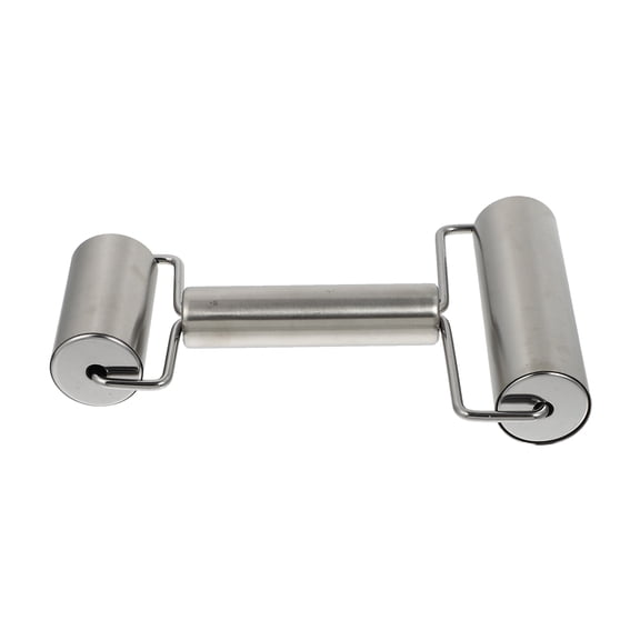 CIMAXIC Stainless Steel Baking Roller Non-stick Rolling Pin For Cake Shops 1Pack