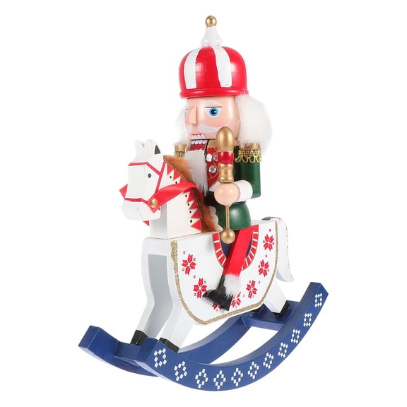 CIMAXIC Nutcracker Soldier Model Blue 30CM for Colleagues Christmas Decoration 1Pack