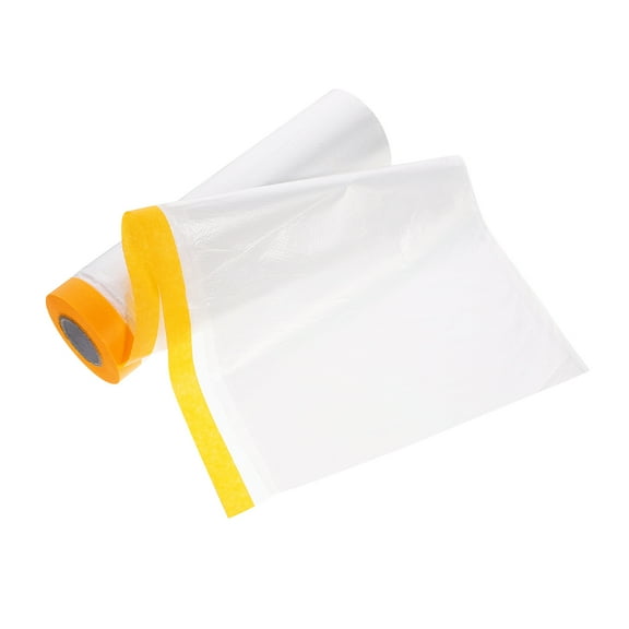 CIMAXIC Plastic Furniture Wrap in Transparent for Dustproof Use 1 Roll