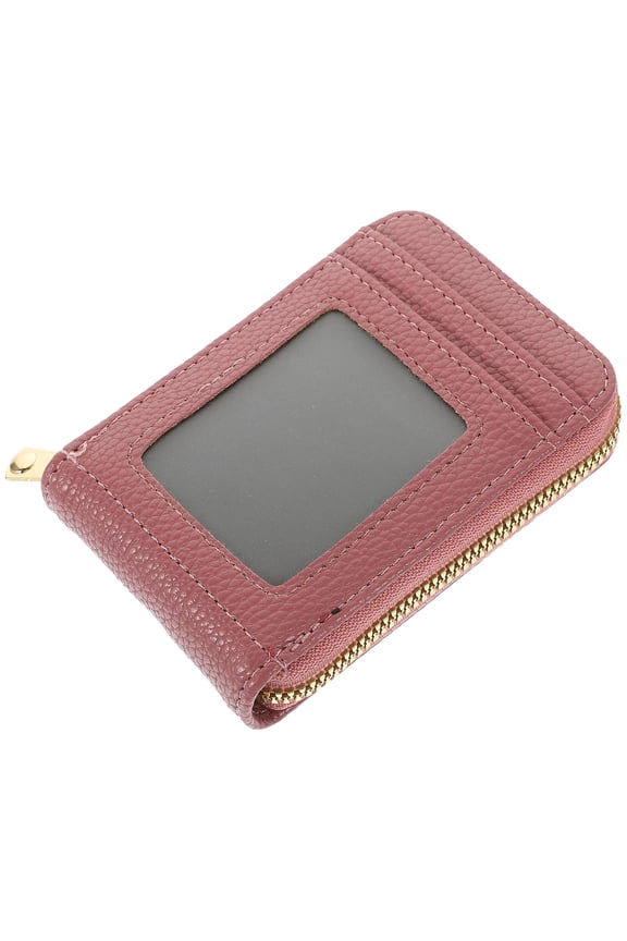 Card Holder For Men Card Organizer Pu 1Pack 4.5x3x1in