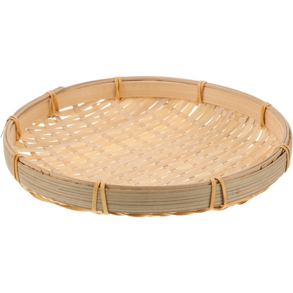 CIMAXIC Rattan Fruit Basket Storage Bin Easy to Clean For Homeowners 1Pcs