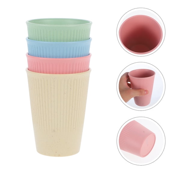 CIMAXIC Reusable Cups For Juice Kids PP Material Breakage Resistant