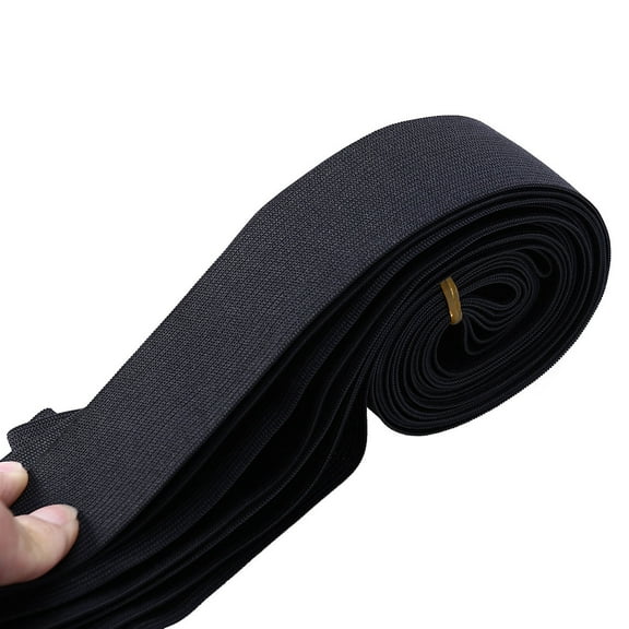 CIMAXIC Sewing Elastic Band Stretch Strap Black TPU 1Set For Necklines Handicraft Enthusiasts