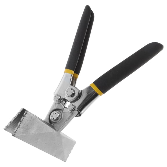 CIMAXIC Sheet Metal Tools Straight Seam Double Jaws Abs Ergonomic Handling For Tight Spaces 1Pack 22X12.5Cm 6Inch Chin Span