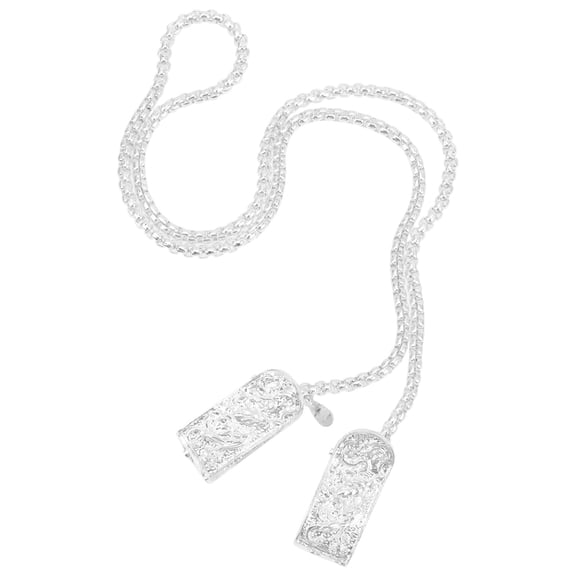 CIMAXIC Alloy Metal Bib Holder Clips Sturdy Lightweight Bib Clip Necklace for Multiple Uses