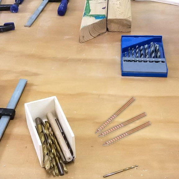 CIMAXIC Steel Self Tapping Double Ended Screw with Wear Resistant Coating for Furniture and Outdoor Use