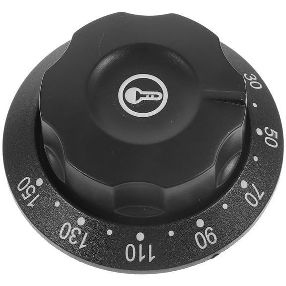 CIMAXIC Universal Black Thermostat Control Knob Replacement for Oven Stove and Kitchen Appliances