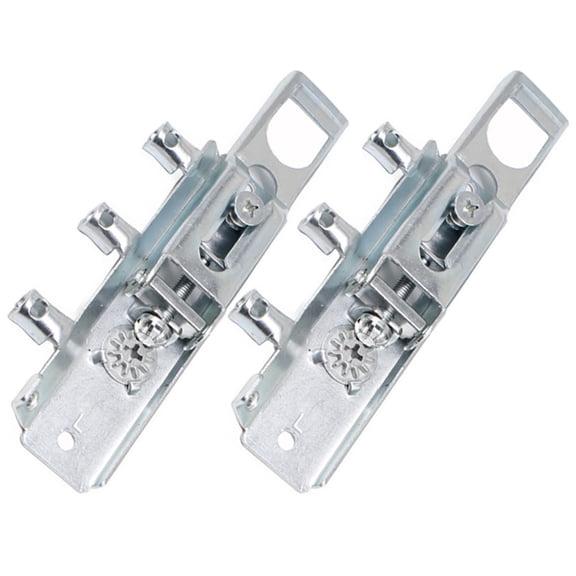 CIMAXIC Thickened Design 2Pcs Cabinet Hanging Code Galvanized Surface for Hidden Hinges in Storage Cabinets