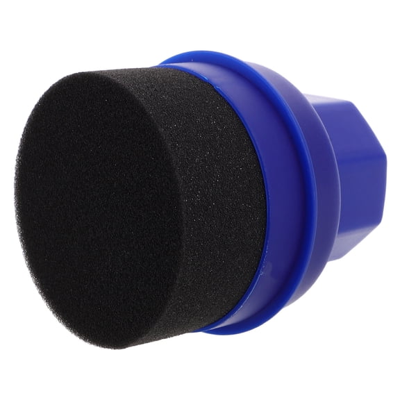 CIMAXIC Tire Shine Applicator Sponge with Lid - Handheld Waxing Tool for Car Tire Polishing, Reusable Dressing Brush for Easy Maintenance