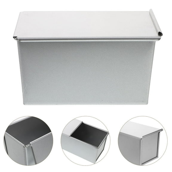 CIMAXIC Toast Storage Box Bread Organizer Aluminum Coating For Bakeware 1Pack