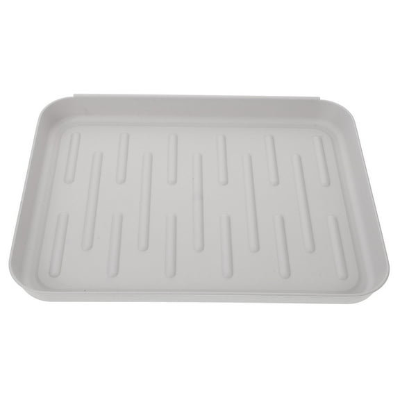 CIMAXIC Tray for Plants Break Resistance Dark Grey Plastic for Home Decor 1Set