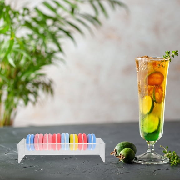 CIMAXIC Macaron Storage Rack Acrylic Display 1Set For Desserts