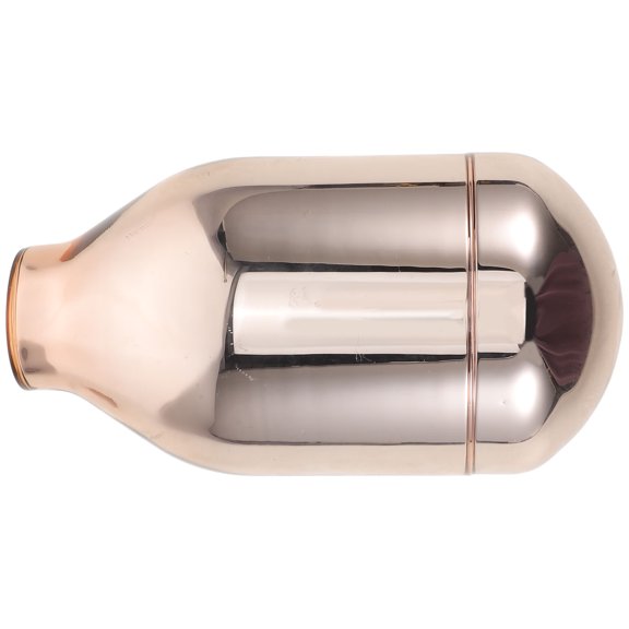 CIMAXIC Vacuum Insulated Glass Insert Replacement for Thermal Water Bottle in Rose Plated Gold