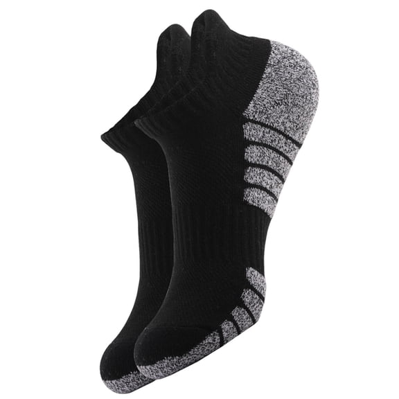 CIMAXIC 6Pairs Comfortable Cotton Running Socks Breathable Ankle Socks for Workout and Game
