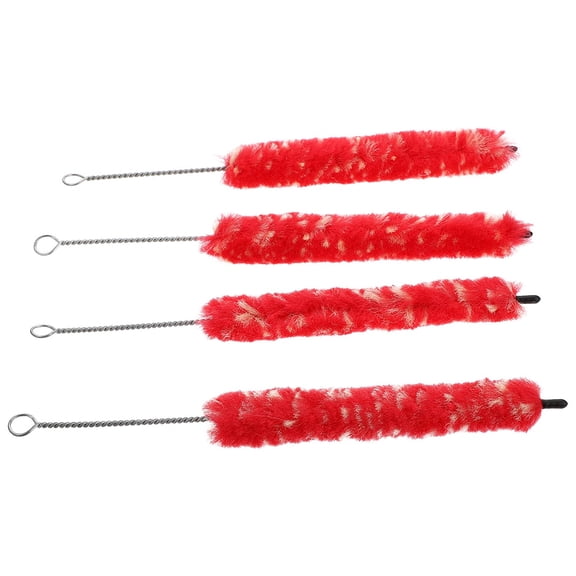 CIMAXIC Wind Instrument Accessories Clarinet Brush Red Plush 1Pack