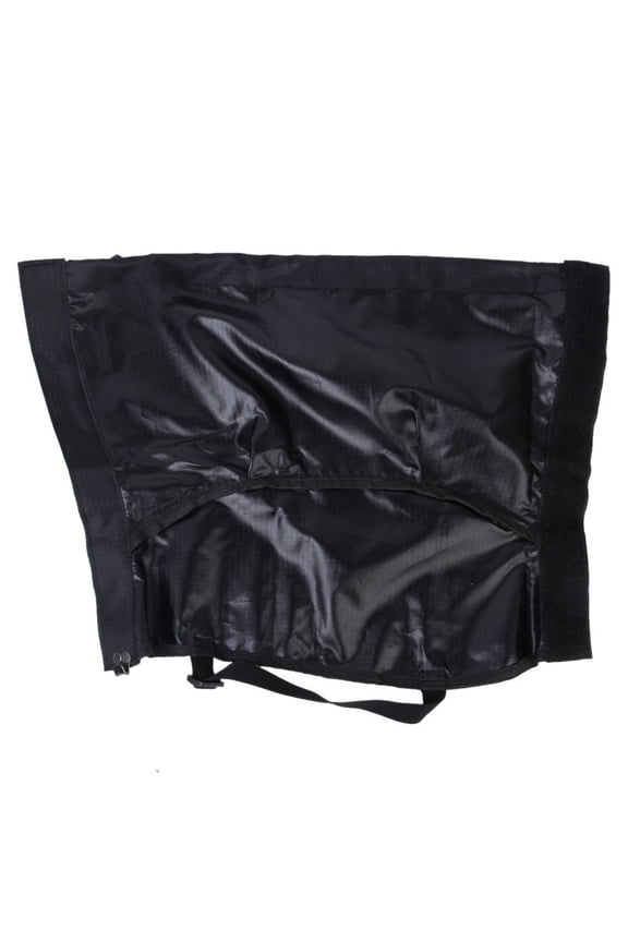 Waterproof Breathable Snow Legging Gaiters Black Nylon Fabric for Hiking Skiing