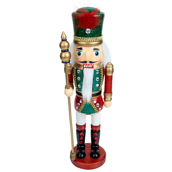 CIMAXIC Wooden Nutcracker Decor for Christmas Decorations Multi Color Handcrafted Home Decor
